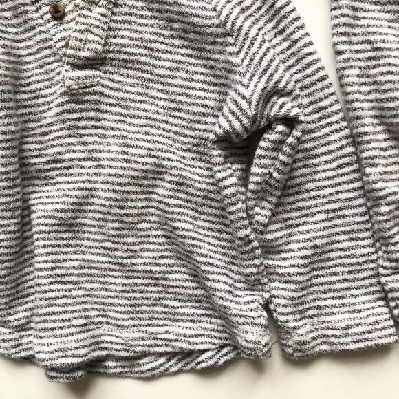 Gymboree stripe Henley hooded sweatshirt EUC 12-18m / jogger EUC 18-24m set - Picture 4 of 9